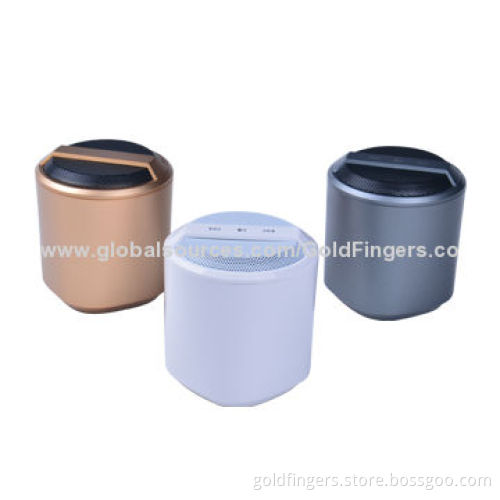 NFC Bluetooth Speaker, Bass Boost, Touch panel, Hand-free Function with Mic, 3W x 1 Output Power